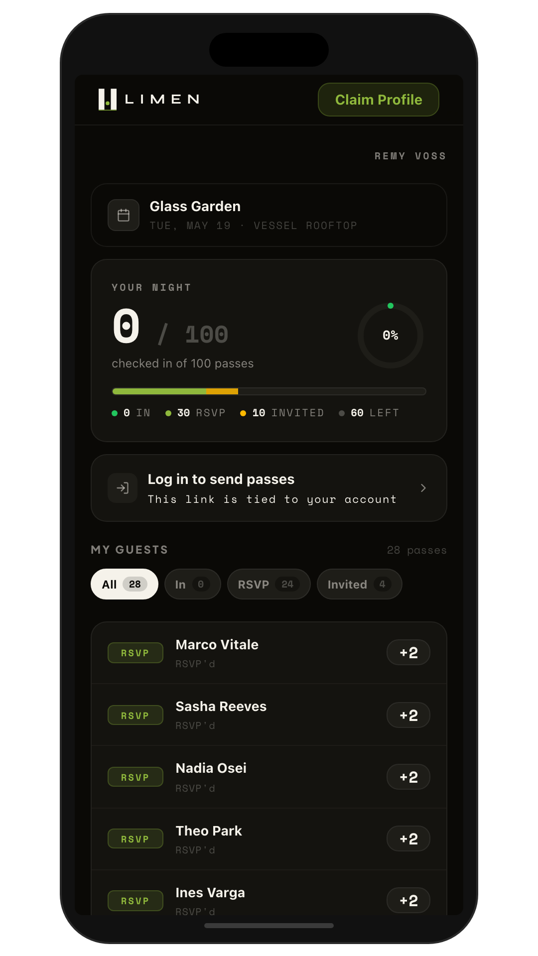 Promoter portal